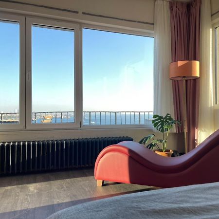 Art Loft , 270* Full Sea View In Cihangir Leilighet Istanbul Eksteriør bilde