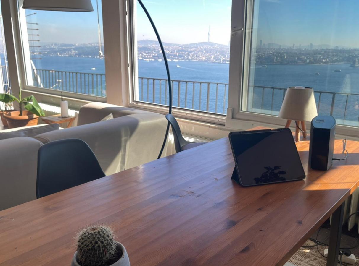 Art Loft , 270* Full Sea View In Cihangir Leilighet Istanbul Eksteriør bilde