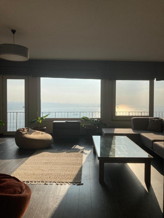 Art Loft , 270* Full Sea View In Cihangir Leilighet Istanbul Eksteriør bilde